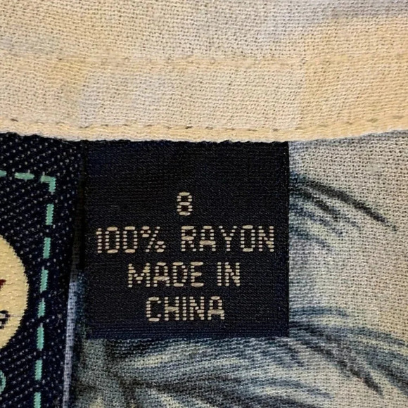 Tommy Bahama Women's‎ Hawaiian Floral Drawstring Straight Pants Size 8 - Picture 9 of 13